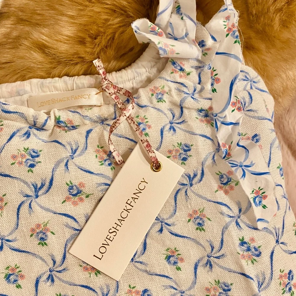 LOVESHACKFANCY Tea Party Handbag - Picture 2 of 7
